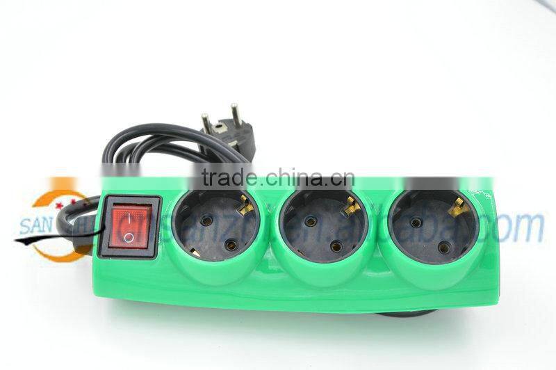 Business industrial 2 pin electric plug extension socket ac power cord for tv