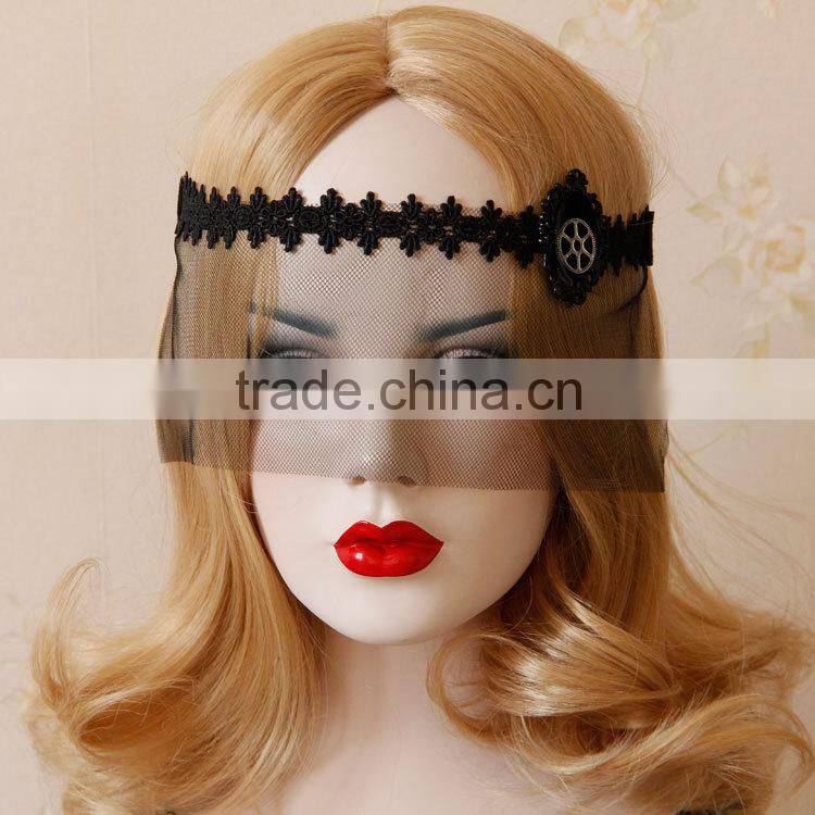 COSPLAY black mask dance fox appeal mask party decorations