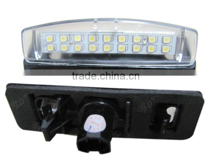 Canbus super white license plate lamp for Toyota for Lexus for Mitsubishi with Emark