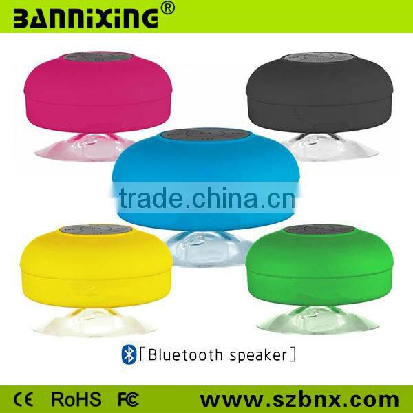 New design wireless mini bluetooth shower sound box