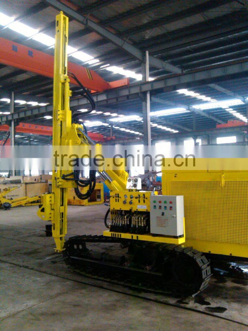 SKM230 hybrid power crawler full hydraulic drilling rig