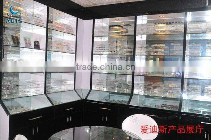 transparent acrylic ear stud taper jewelry with O rings