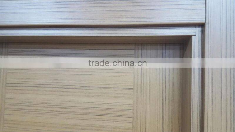Economic Foil Finish Simple Wood Door