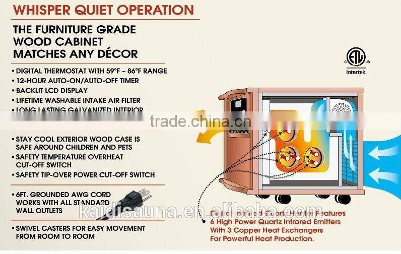 High quality Portable Electric Halogen Infrared Heater