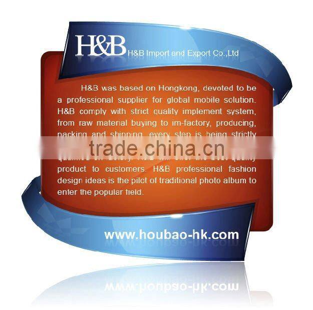 H&B 8*12 luxury black painting traditional photo album/big photo albums