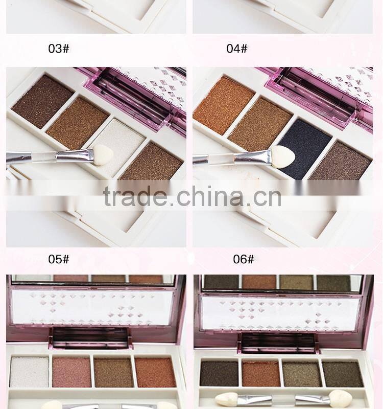 OEM 4 Color Cream Eyeshadow Palette