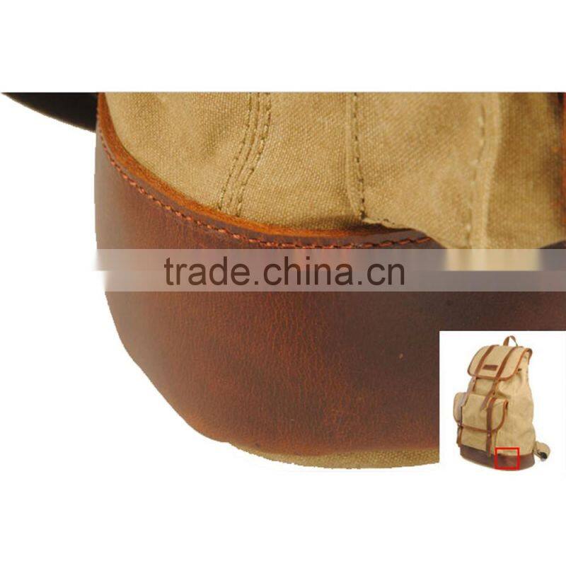 New stylish backpack vintage canvas school backpack hiking backpack