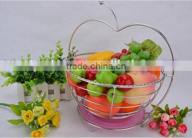 New Design Stainless Steel Wire Fruit Basket/ Stainless Steel Wire Fruit Basket