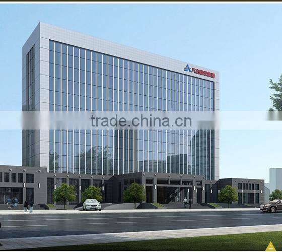 Double insulated glass facade glass, door and window glass, E love facade project, Jingfeng glass
