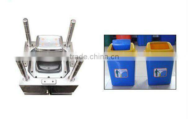 Plastic trash bin many type