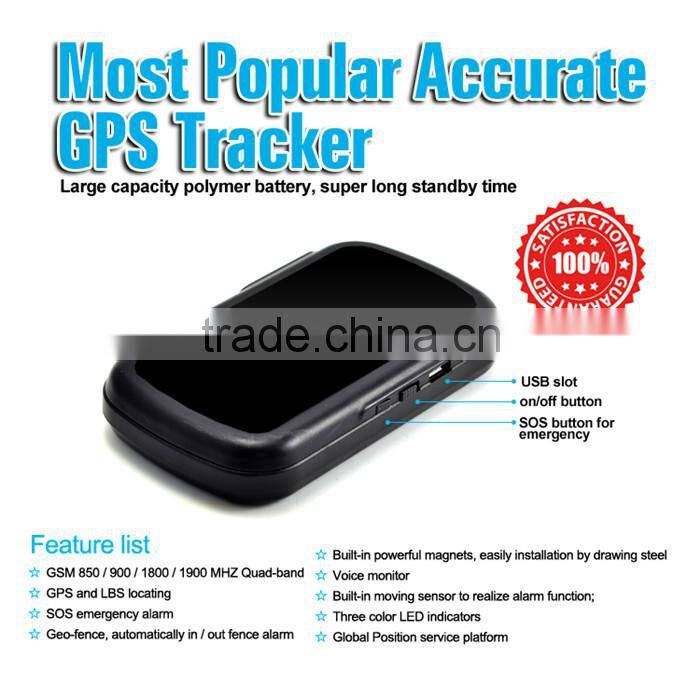 2016 New Long Battery Life For Car Vehicle Use GPS Tracker Anti Jammer TK103A With Geo-Fence Anti-Theft