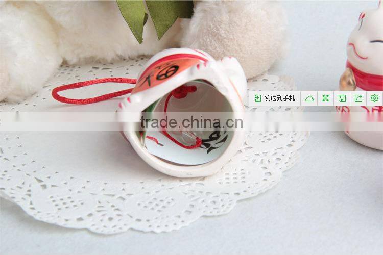 ceramics fortune cat for car