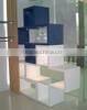 shop window display cube/display cabinet/window display fixtures