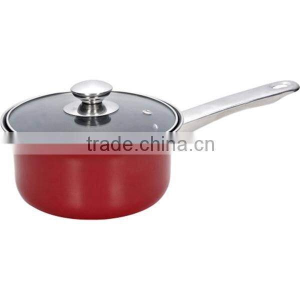 carbon steel cookware non-stick coating small saucepan