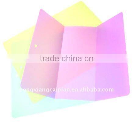 pp chopping block/plastic thin cutting board