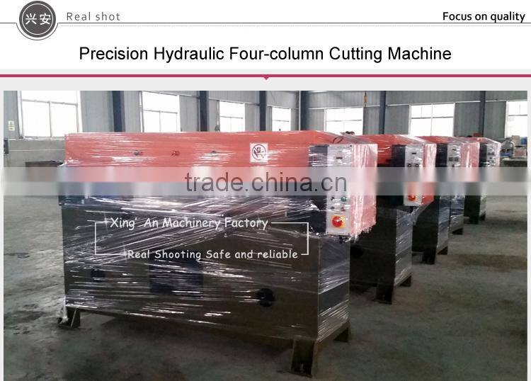 precision four-column hydraulic index tab die cutting machine