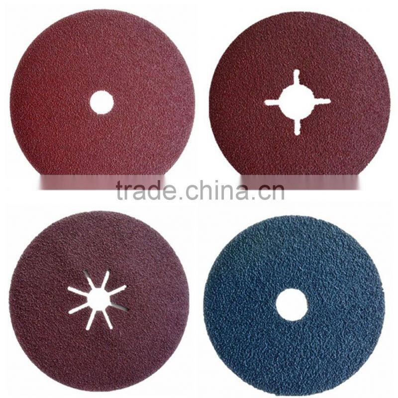 Aluminium oxide Fiber Grinding Discs with Angle Grinder, for wood, metal