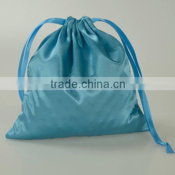 custom made satin organza bags/canvas drawstring shoe bag/satin jewelry velvet gift pouches