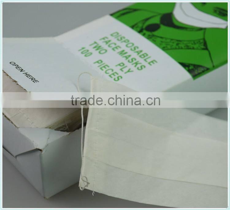 Paper Face Msak with ear loop