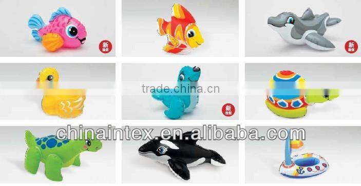 Summer beach swimming toys intex 58590 child water toy animal inflatable toys 0.06