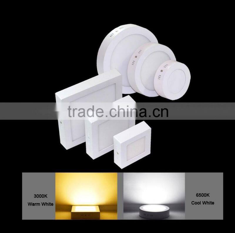 Super bright 85-265V Warm White/White/Cold White Surface Mounted LED Ceiling Light