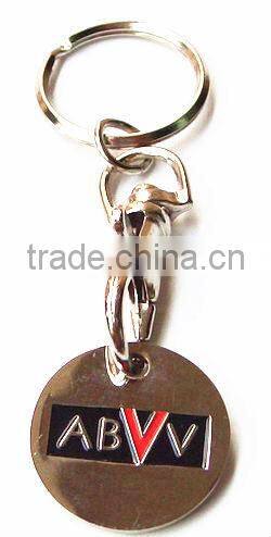 High quality supermarket trolley coin