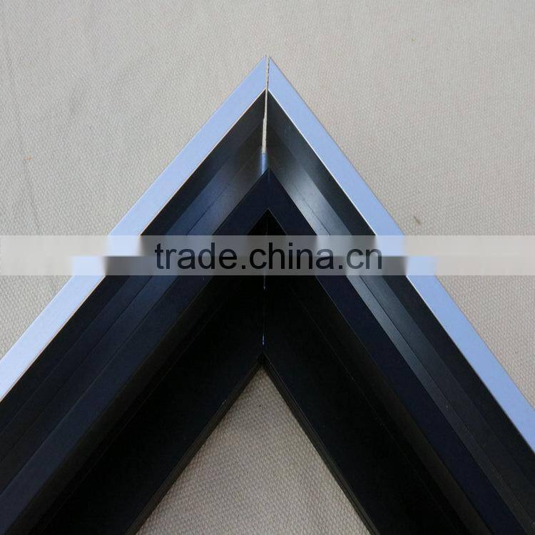 Wholesale silver wood carving mirror frame house poland mirror frame with passepartout