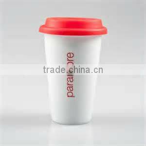 14 oz Porcelain Take Away Mug