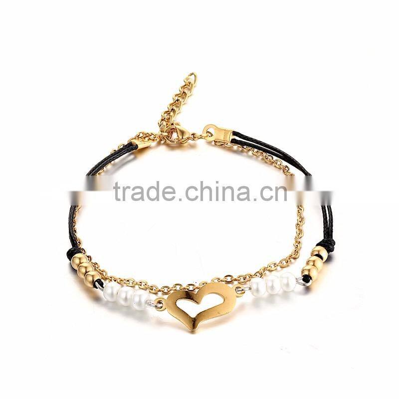 2016 Latest Design Cheap Stainless Steel Edforce Bracelet SSBL055WY