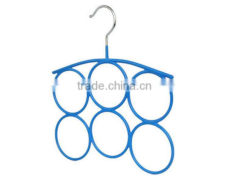 6 circles PVC Metal Scarf Holder, Belt Collection