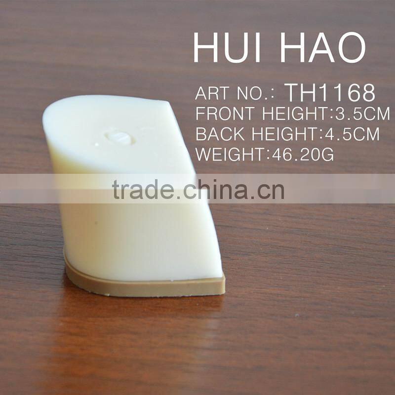 2016 fashion ABS lady shoe heel