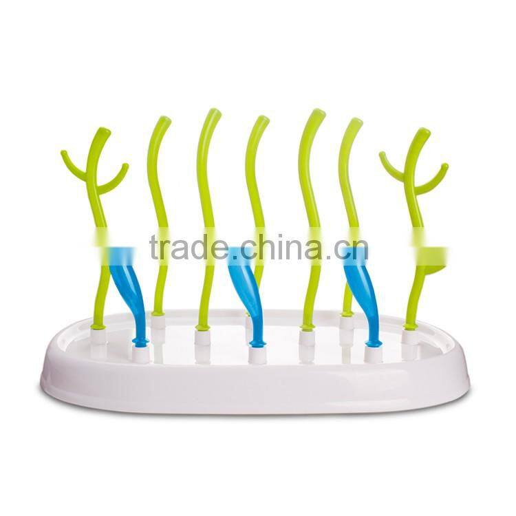 China supplier babies product PP feeding bottle holder bottle drying rack