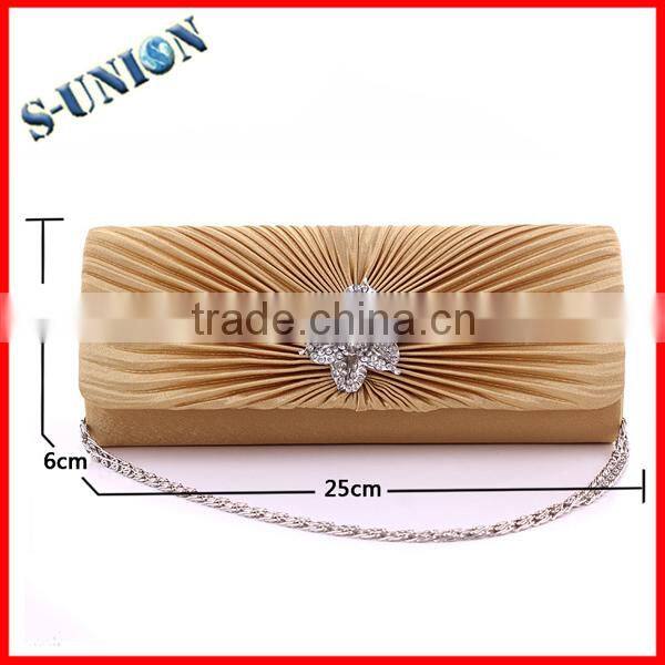 Luxury satin crystal stone evening bags,lady evening bag,bags