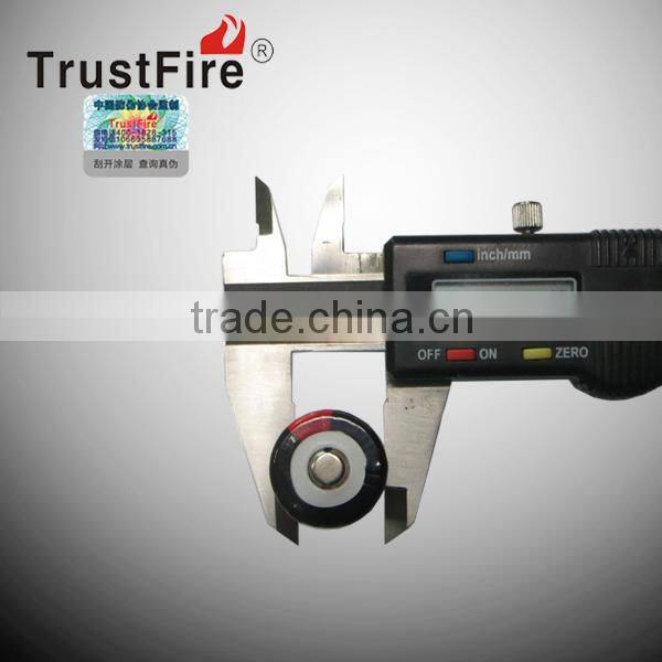 trustfire 3.7v 18650 2400mah high lithium battery for elctronic products
