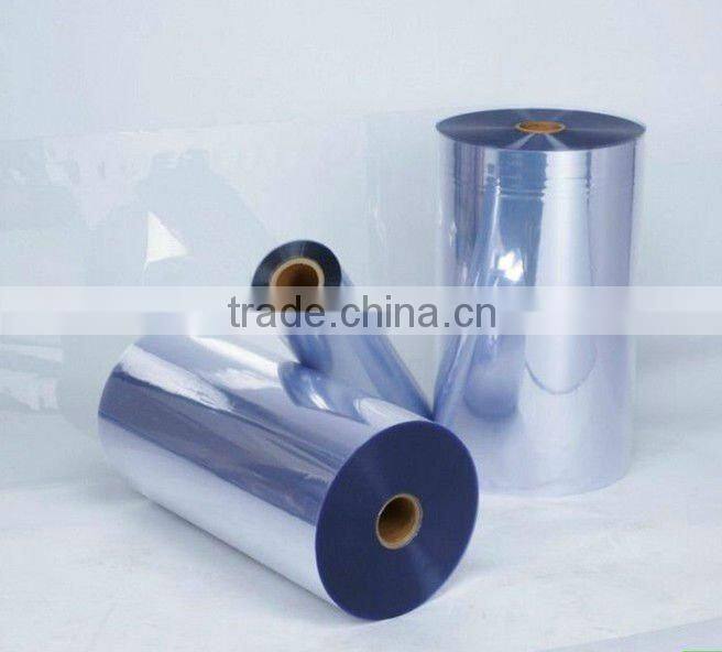 folding box printing non white line PVC clear rigid film