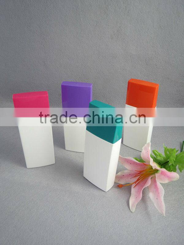 disposable shampoo &unique plastic cosmetic bottles