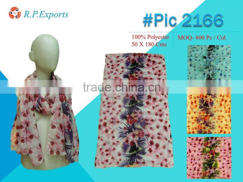 NEW fancy 100% printed polyester scarfs