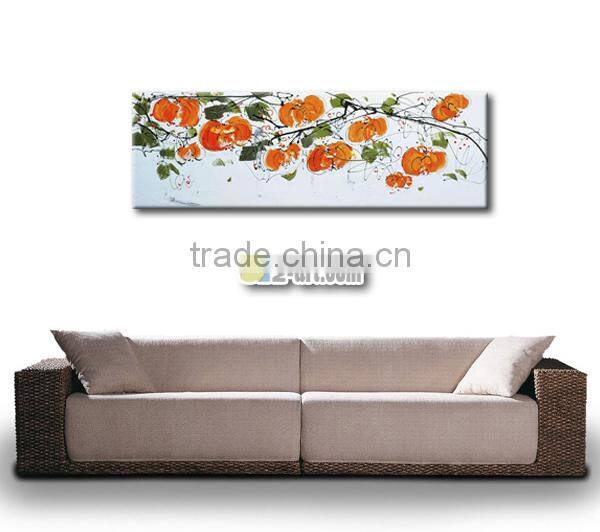 Kitchen room decoration canvas fruit oil painting