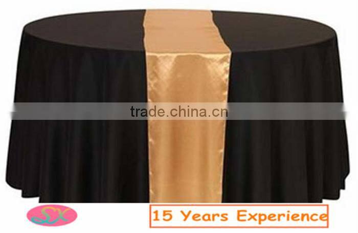 Made in china For home-use Glitter lace table runner