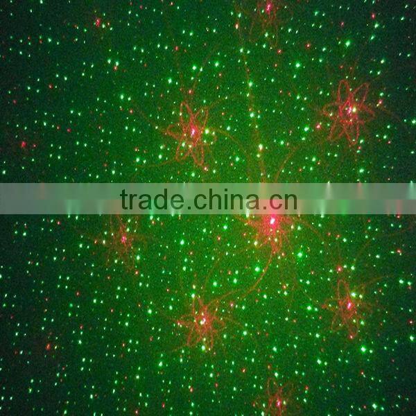 Mini laser light show projector