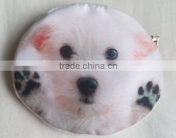 Unique Cartoon Dog Cat-people Fabrics Unisex Coin Wallet Wholesale ZTCW-0028