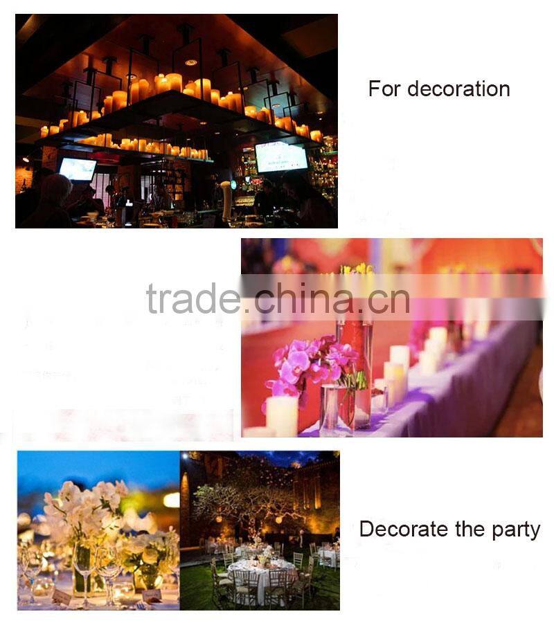 1 LED wax electric candle light for home party wedding christmas candle bridge light flameless birthday candle light
