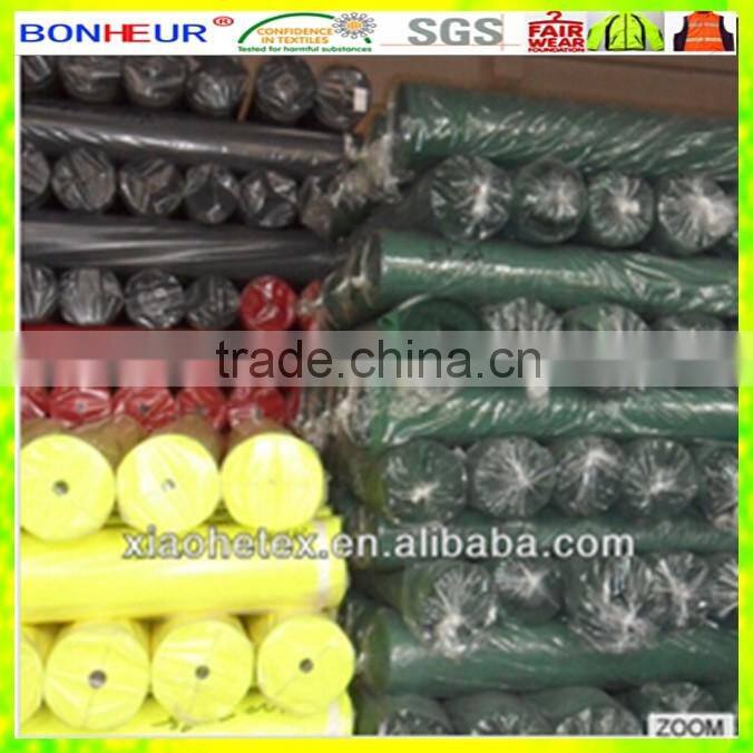 high visibility 50/50 cot/poly shirt fabric 190gsm