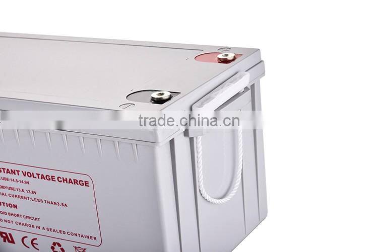 Rechargable smart hot sale 12V 200ah rechargeable battery inverter