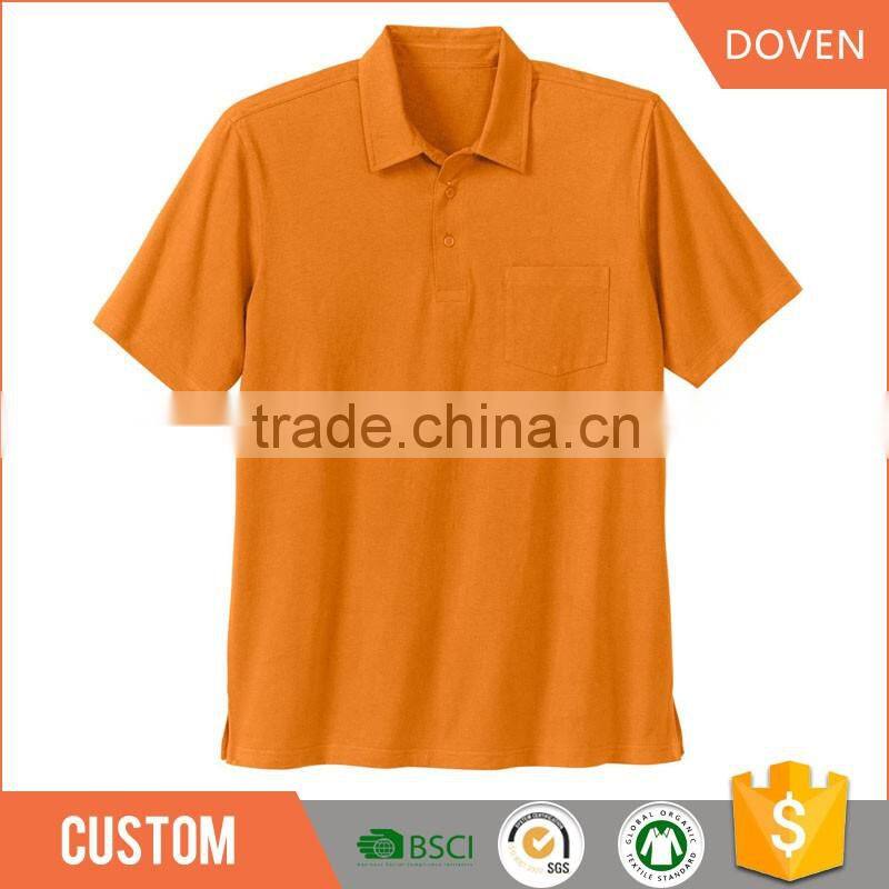 OEM custom cotton short sleeve polo t shirts