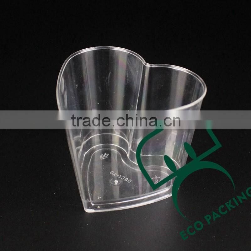 round-shaped ice cream/yogurt/cake/dessert/jelly plastic cup