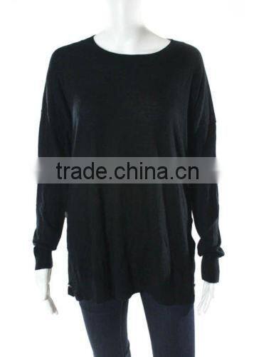 16JWB03 100%bamboo rayon woman summer long loose plus size sweater jumper