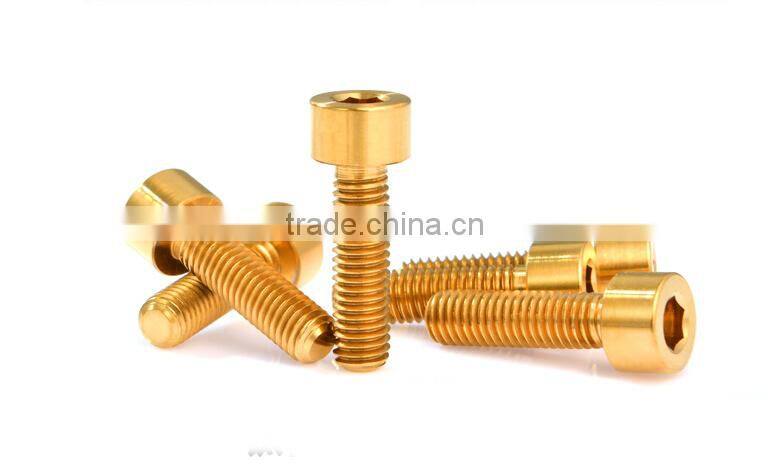 M6*35MM Titanium alloy screws/mountain bike spare part/CNC Titanium alloy screws