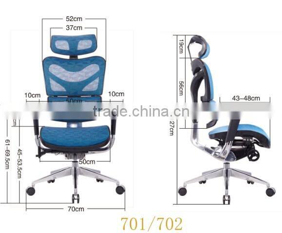 China Manufacturers chair Office Chair ergonomic chairs without headrest