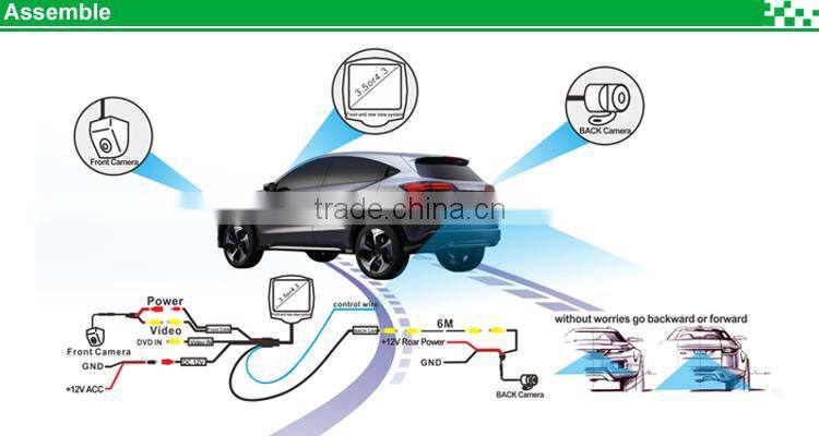 Best Selling and Best Hidden Universal Reverse Car Camera
